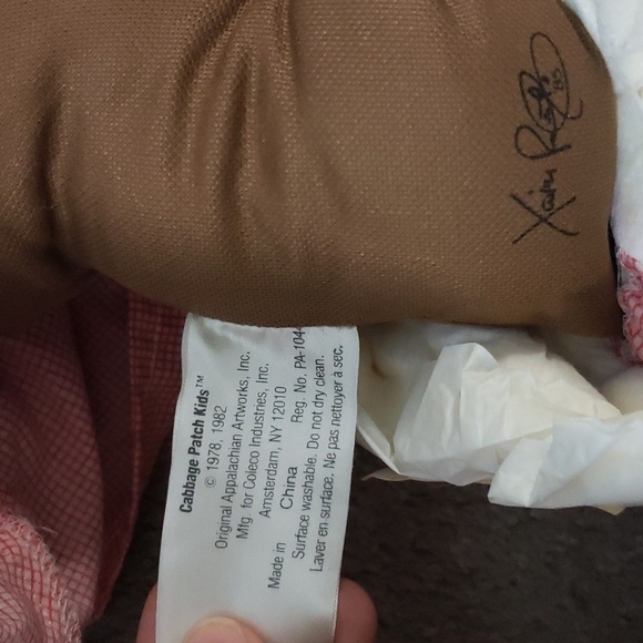 1985 vintage Cabbage Patch Kids black baby doll girl - Picture 7 of 11